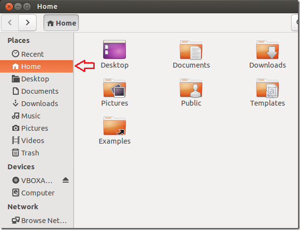 ubuntu-home-directory