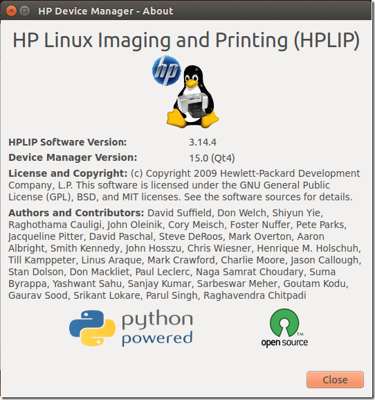 HP Linux Imaging and Printer (HPLIP) Version 3.14.4 Released With ...
