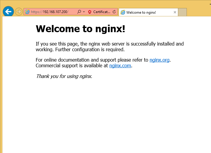 Setup Nginx SSL Centos