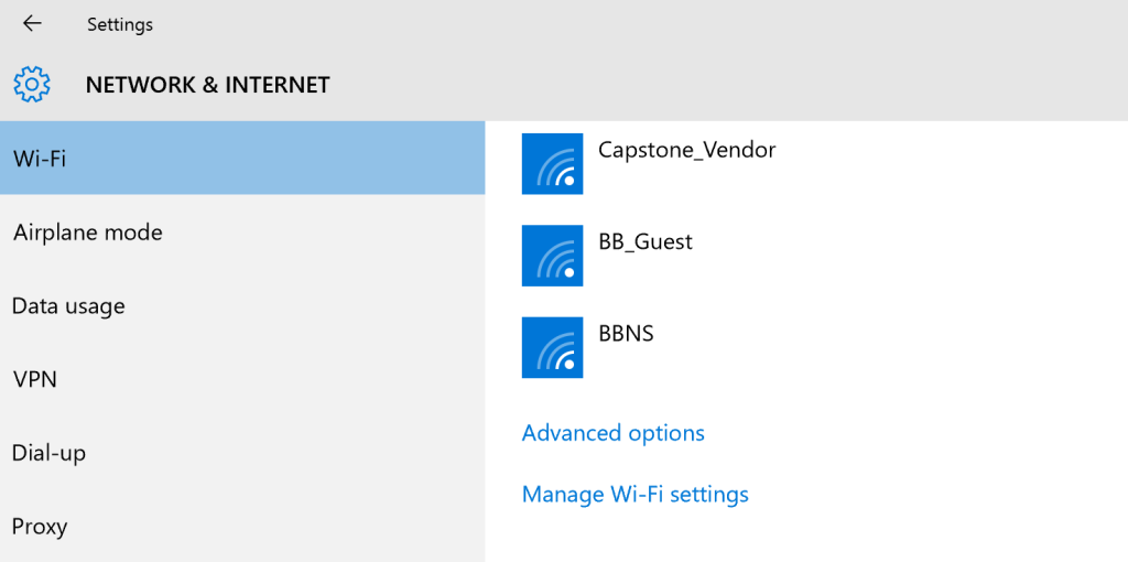 forget wifi password windows 10