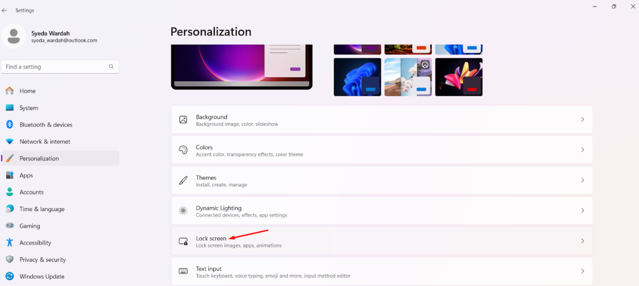 Change Lock Screen and Screen Saver Timeout in Windows 11