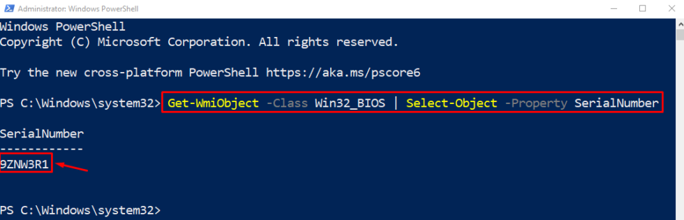 Powershell Command Usb Serial Number Get Computer Serial Number with PowerShell (WMIC/CIM) | Liberian Geek