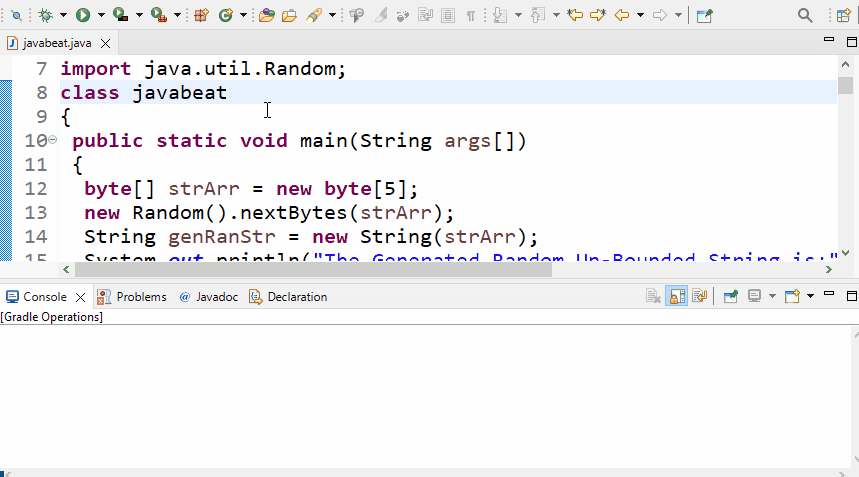 How to Generate a Random String in Java? | Liberian Geek