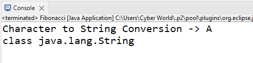How to Convert char to String in Java | Liberian Geek