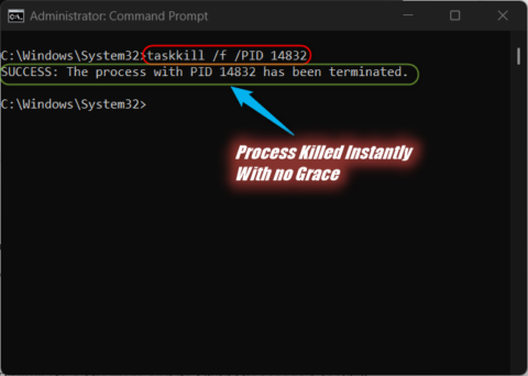 Taskkill Command in Windows: End Processes from CMD | Liberian Geek