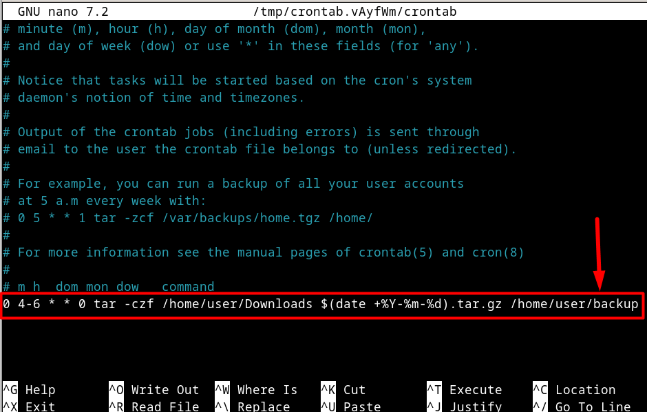 Debian crontab liberian geek