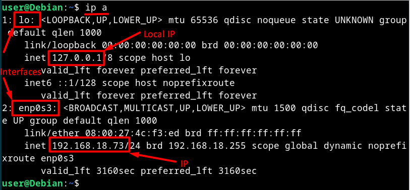 Get IP Address in Debian 12 | Liberian Geek