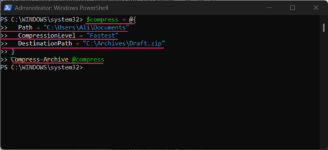 Zip and Unzip Files from the Windows Command Line | Liberian Geek