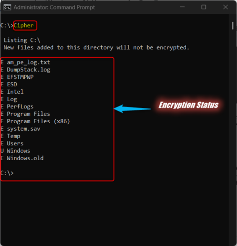 Cipher Command in Windows: Encrypt, Decrypt, and Wipe Free Space ...